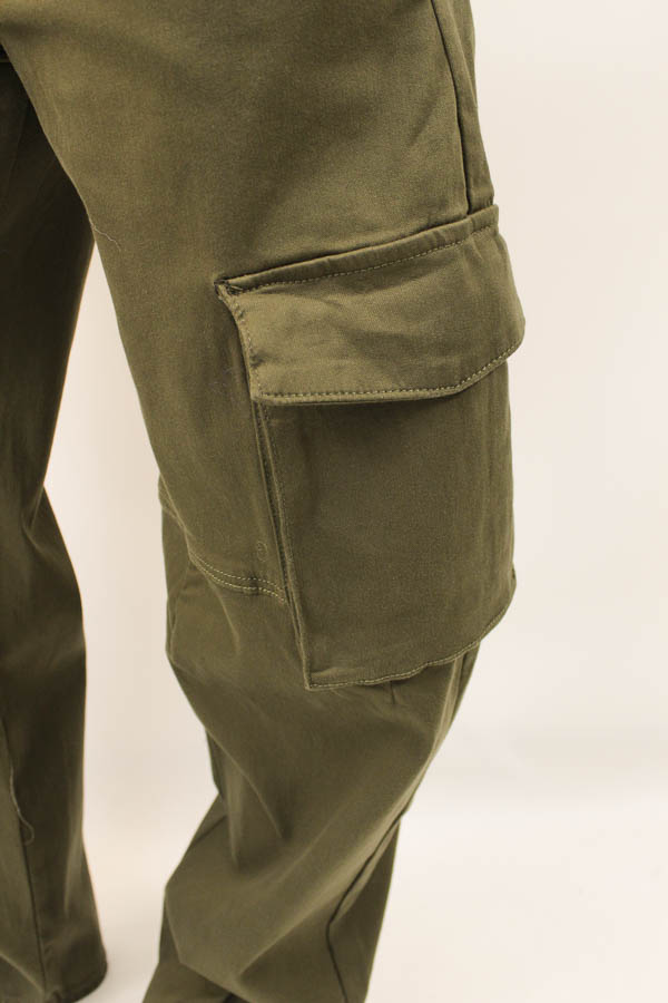 Cargo broek army | Kay - Afbeelding 3