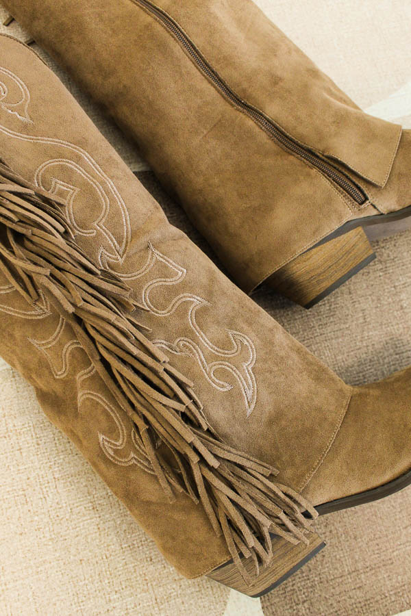 Cowboylaarzen bruin | Fringe - Afbeelding 3