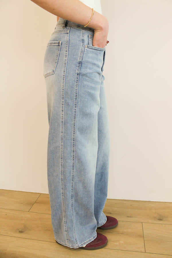 Dad fit jeans blauw | Jeanet - Afbeelding 3