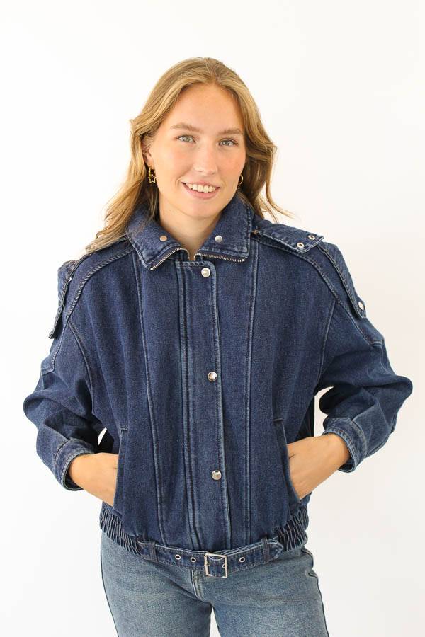 Denim jacket blauw | Chloe