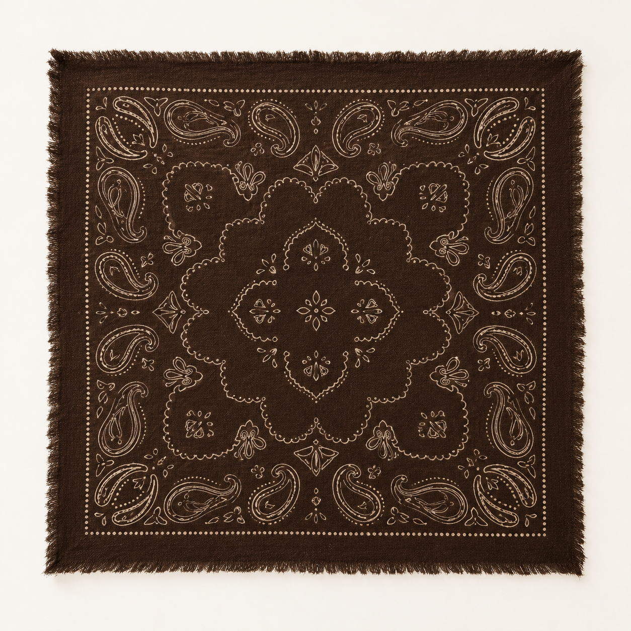 Bandana scarf bruin | Lot  - Afbeelding 2