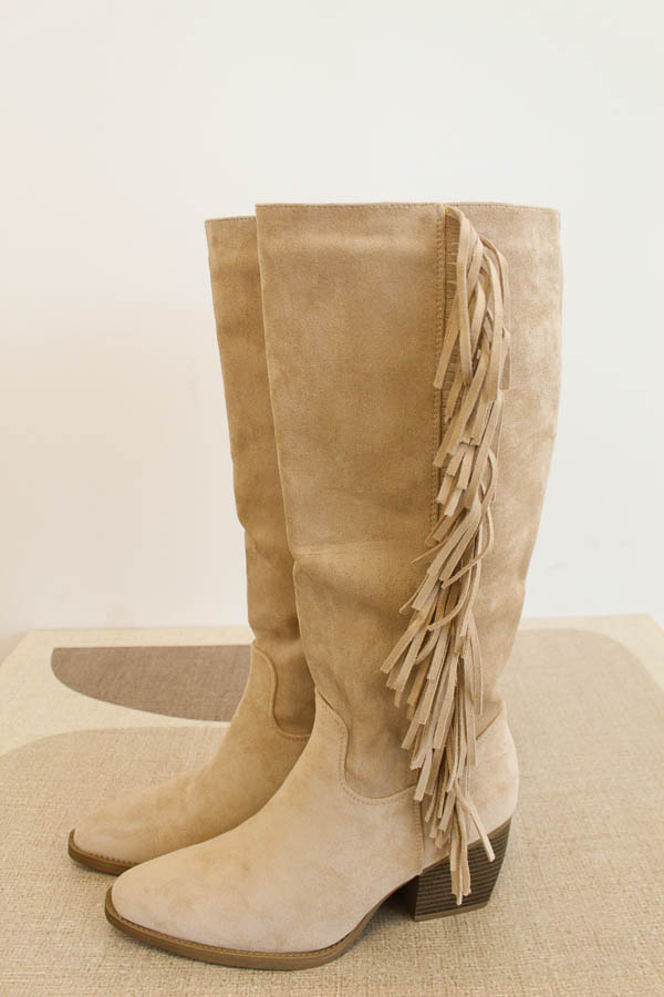 Fring boots beige | Festa 