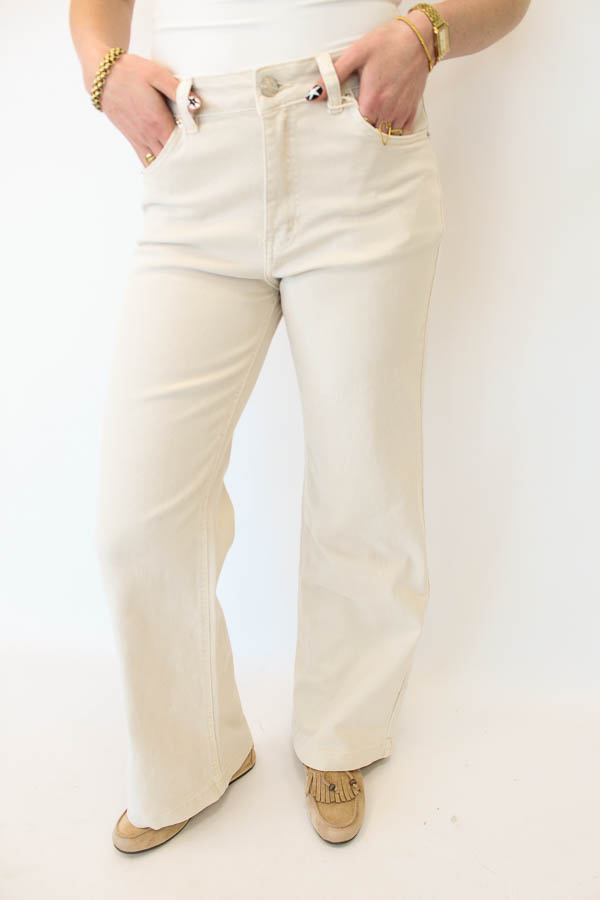 Fringe loafers beige | Clare - Afbeelding 3