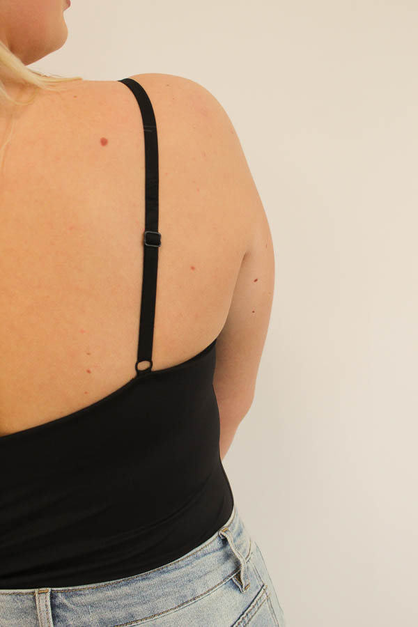 Hemd met cup zwart  - Afbeelding 3