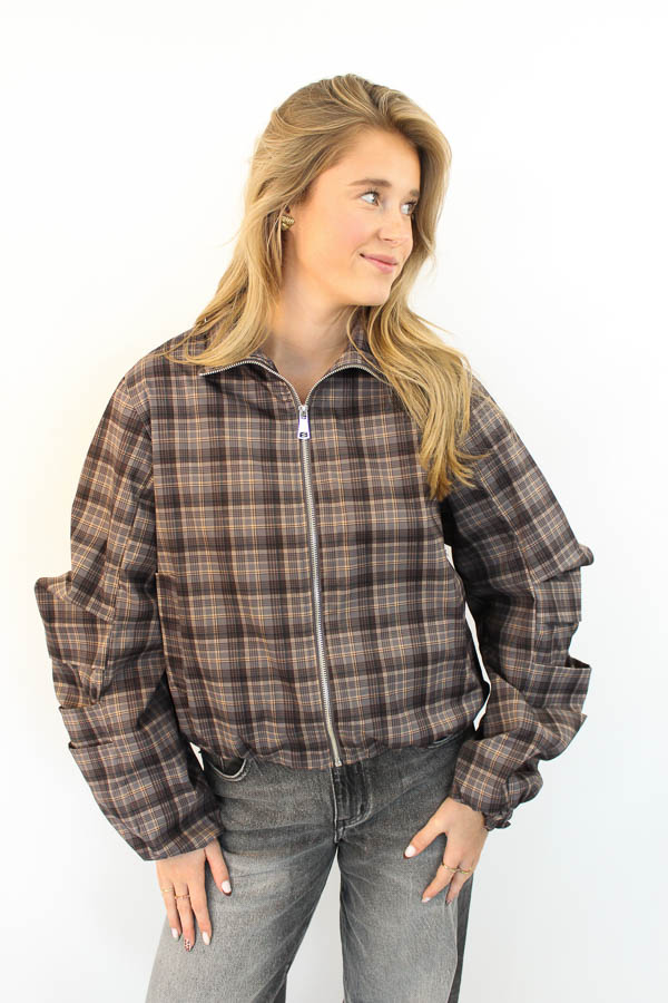 Jacket ruiten grey | Milano  - Afbeelding 2