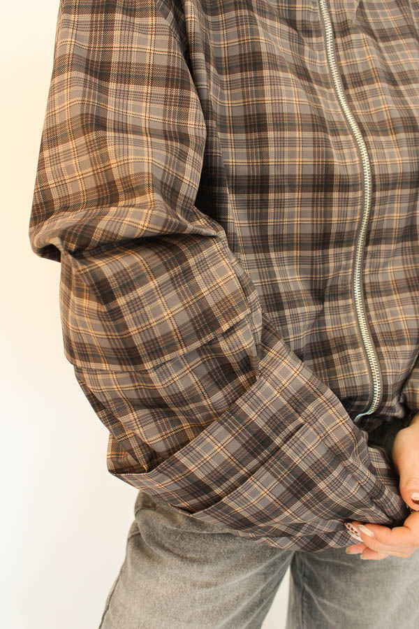 Jacket ruiten grey | Milano  - Afbeelding 5