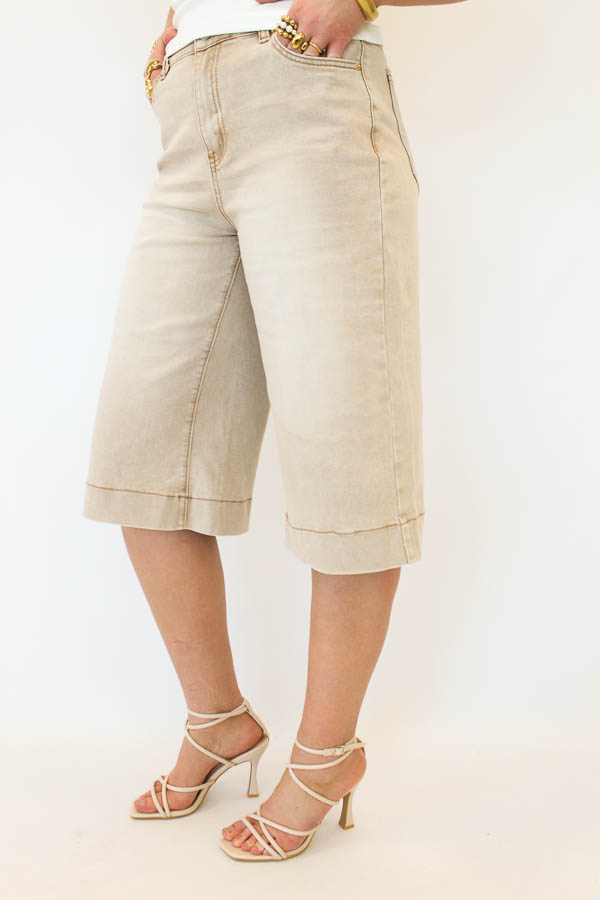 Jort denim beige | Liza - Afbeelding 2