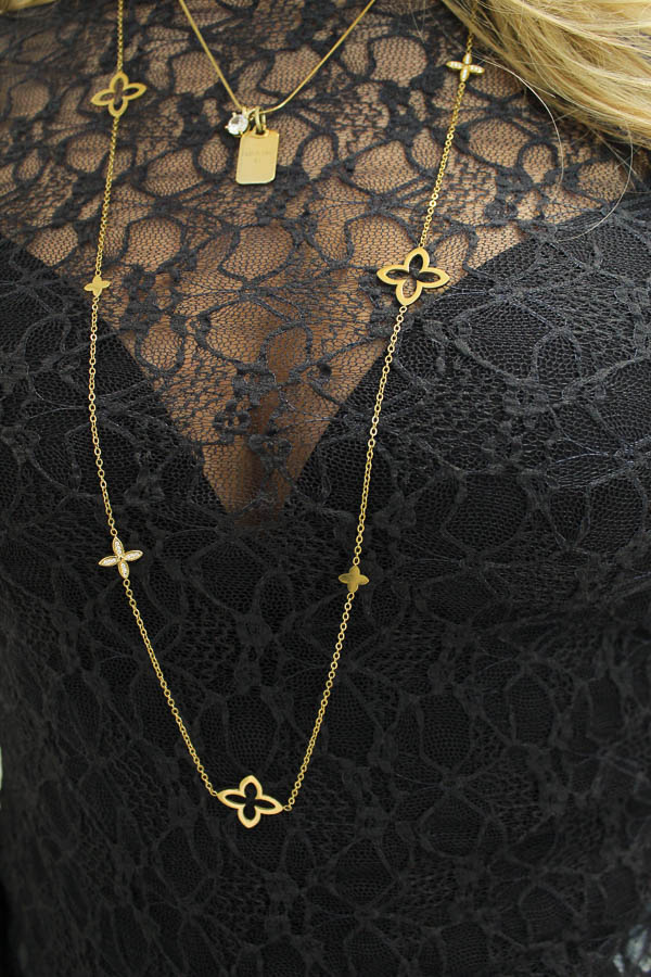 Lange ketting goud | Louis - Afbeelding 3