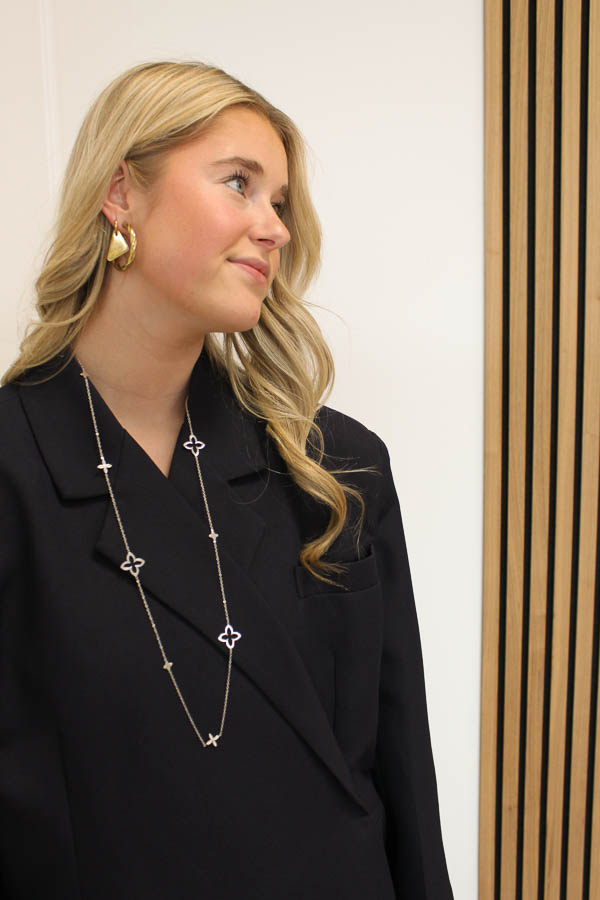 Lange ketting zilver | Louis - Afbeelding 2