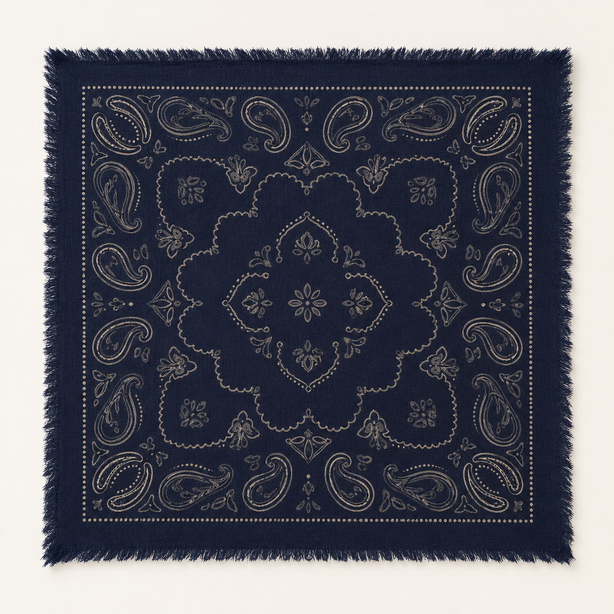 Bandana scarf navy | Lot  - Afbeelding 2
