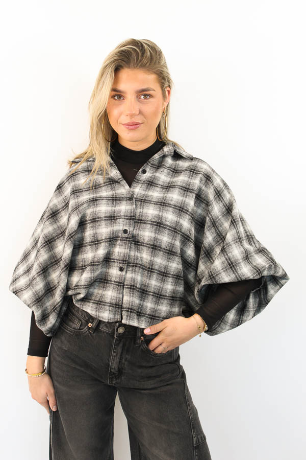 Mesh top zwart | Ziva - Afbeelding 4