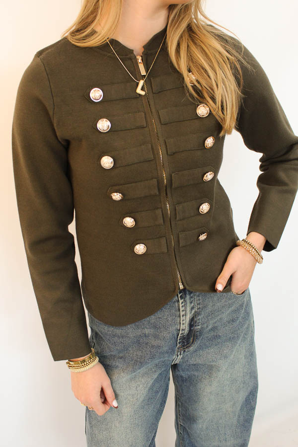 Military vest army | Emma  - Afbeelding 3