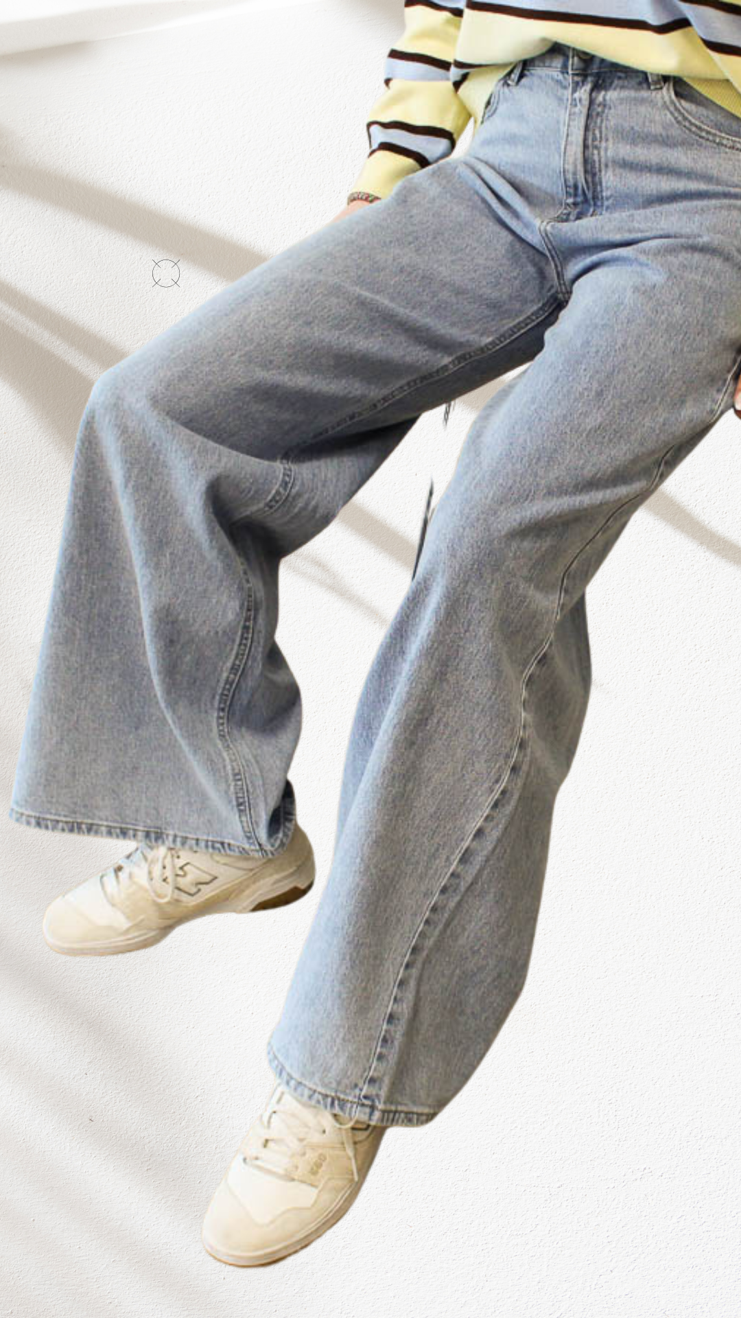 Jeans wide leg blauw | Cato - Afbeelding 5