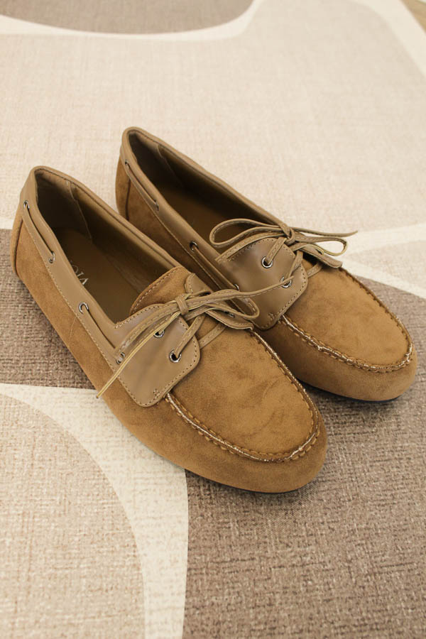 Mocassin loafers camel |  Eva
