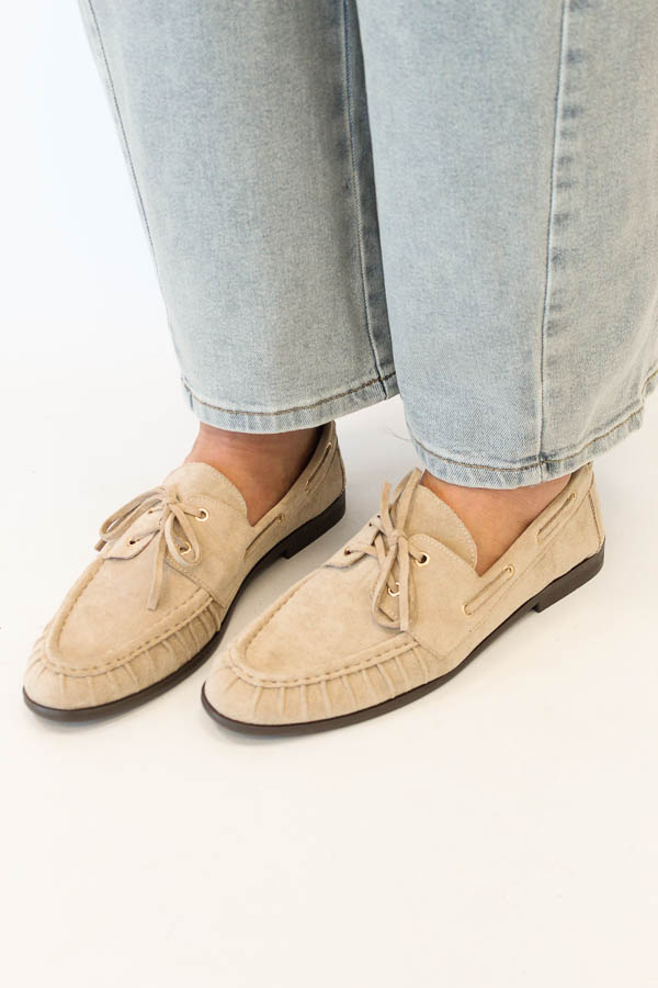 Mocassins beige | Estelle  - Afbeelding 1