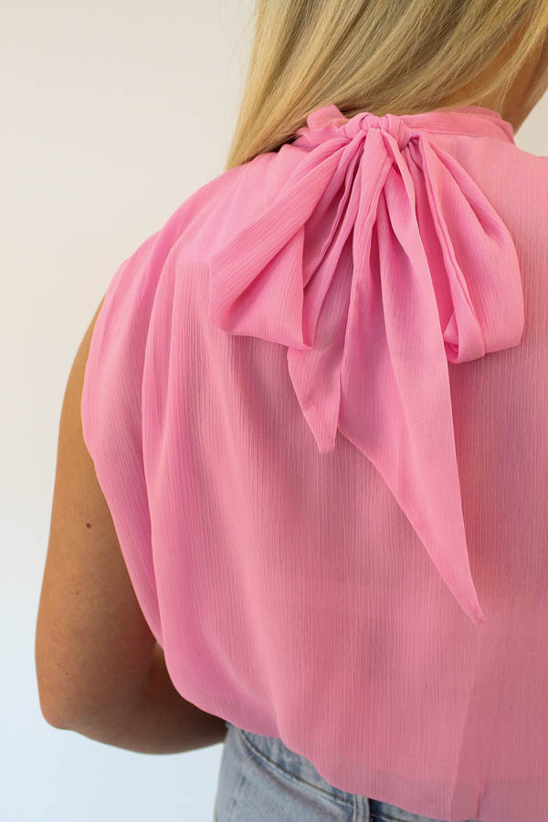 Mouwloos top roze | Lizzy - Afbeelding 3