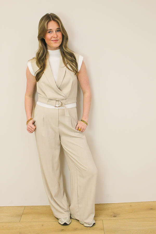 Pantalon beige | Hailey