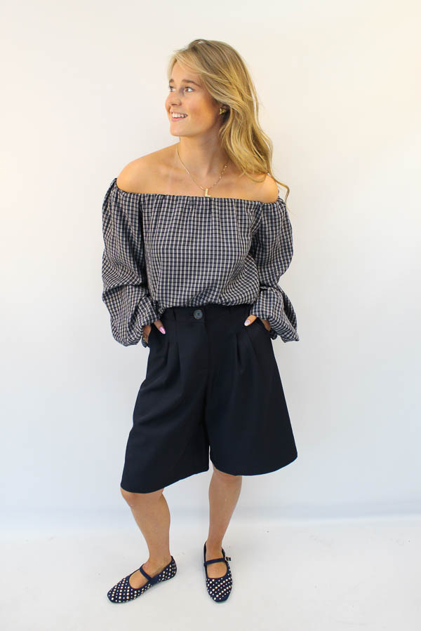 Pantalon jort navy | Marte