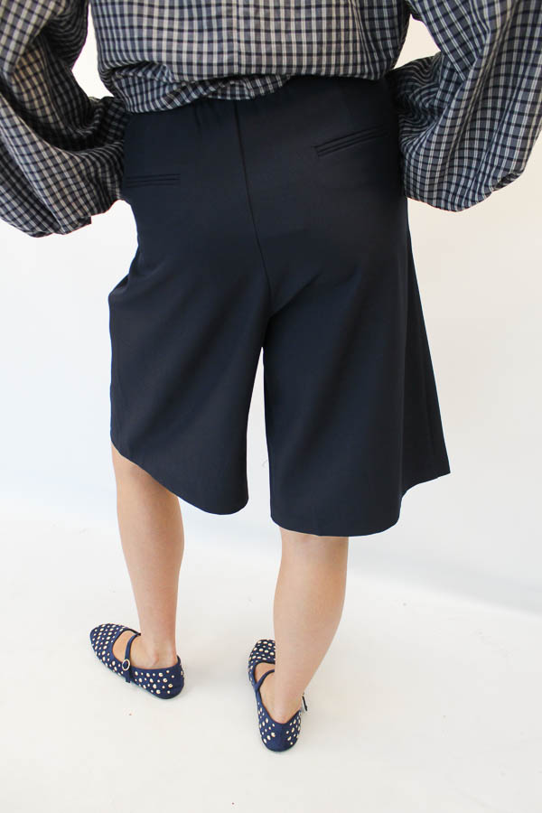 Pantalon jort navy | Marte - Afbeelding 3