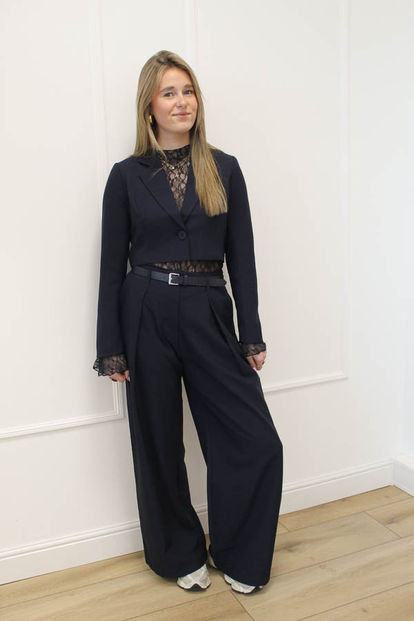 Pantalon navy | Mayla - Afbeelding 1