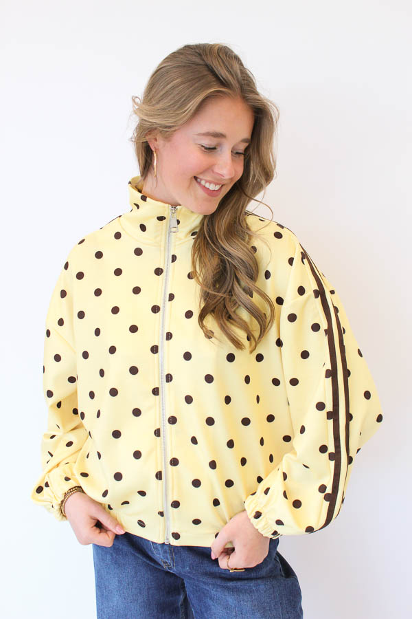 Polka dot jack geel | Luna