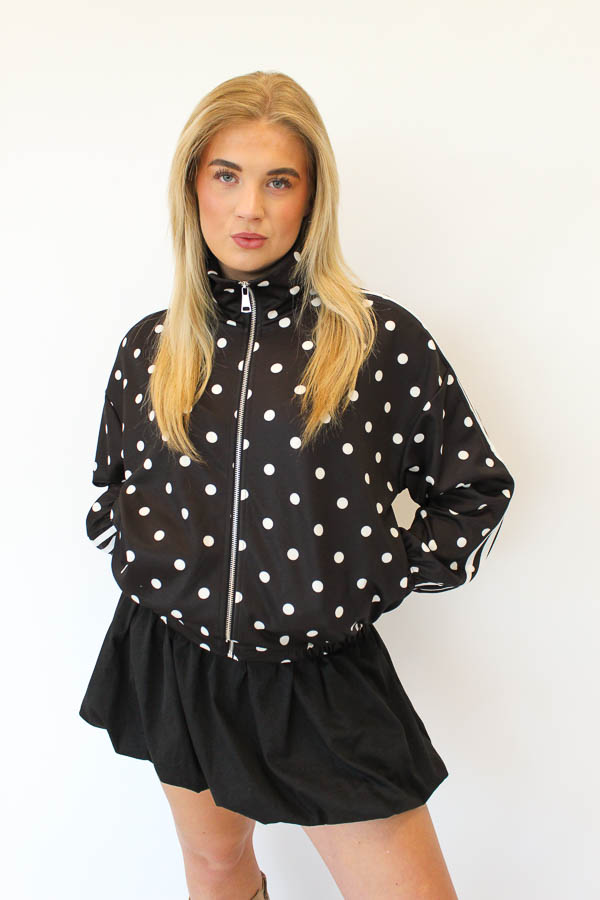 Polka dot jack zwart | Luna