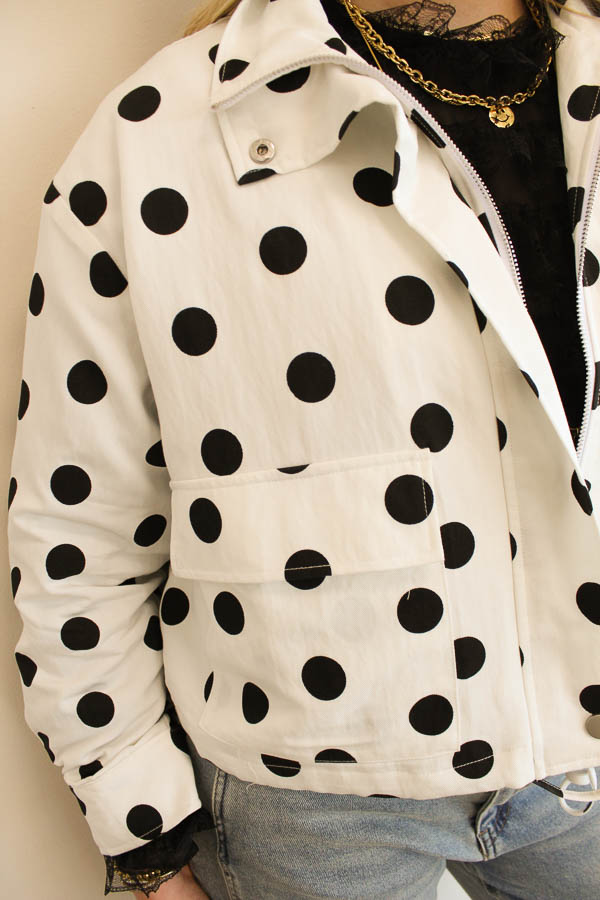 Polka dots jas | Mica  - Afbeelding 1