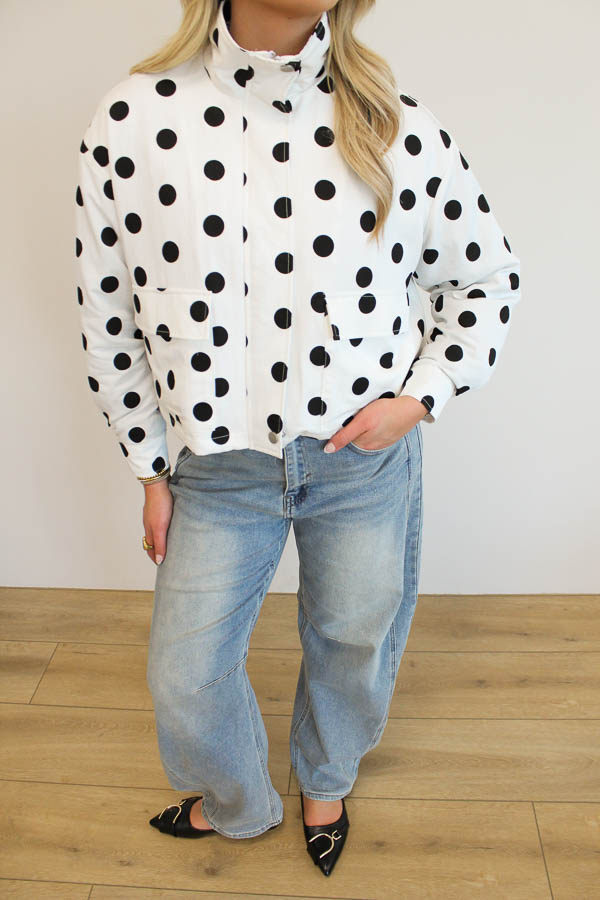 Polka dots jas | Mica  - Afbeelding 2