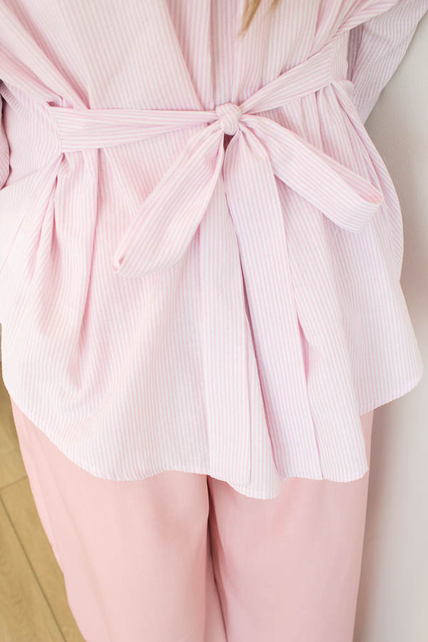 Regular fit blouse roze | Ilse - Afbeelding 2