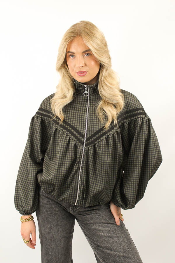 Ruit bomber jasje army | Romy
