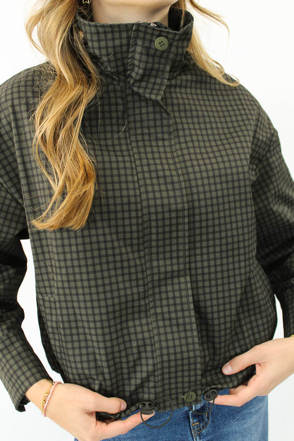 Ruiten jacket army | Amaya - Afbeelding 2