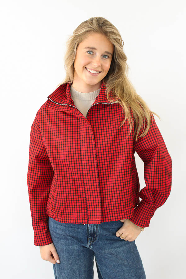 Ruiten jacket rood | Amaya