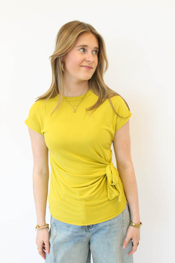 Shirt strik groen | Sienna