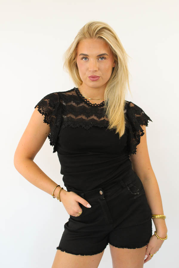 Top zwart | Sasha