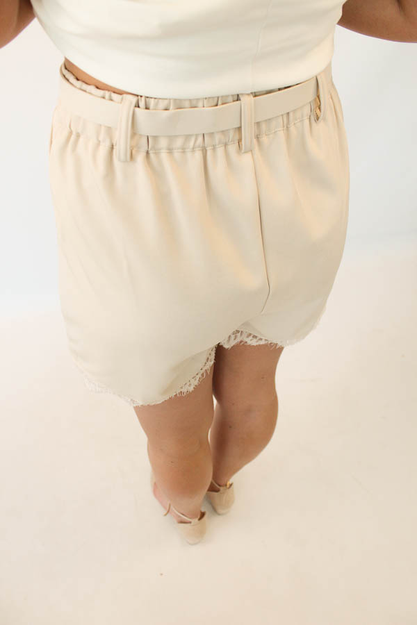 Short beige | Lina - Afbeelding 3