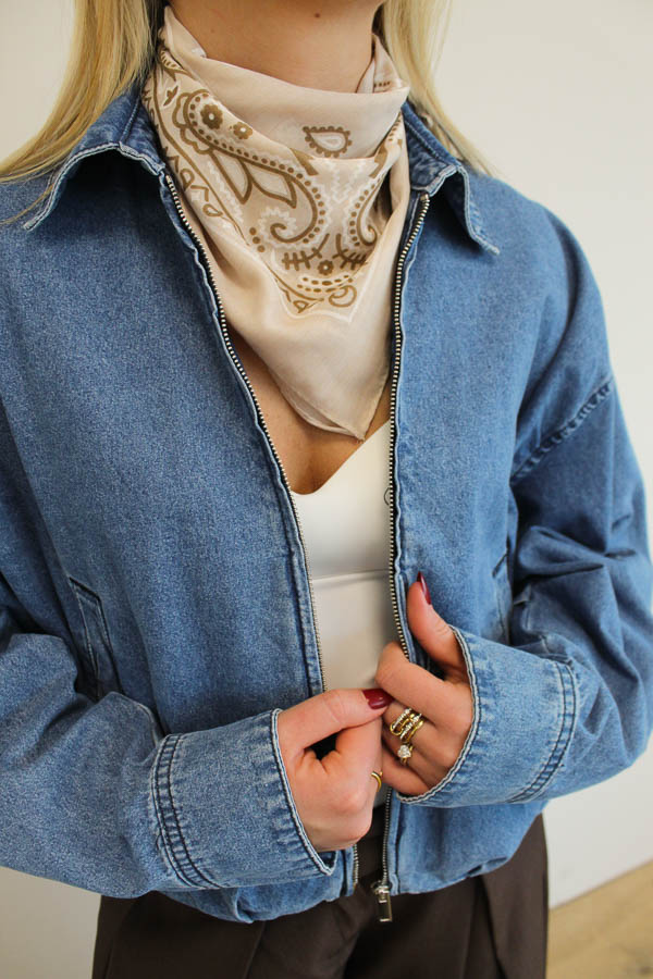 Sjaal beige | Bandana