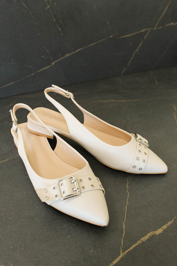 Slingbacks beige | Nora  - Afbeelding 2