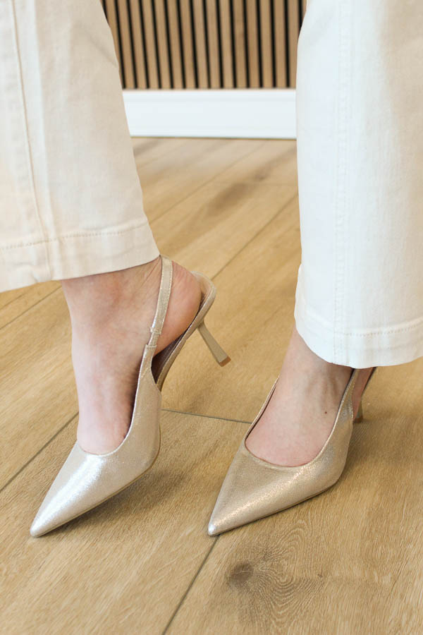 Slingbacks goud | Felipe - Afbeelding 3