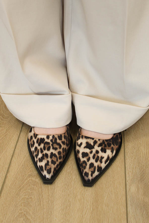 Slingbacks panter | Steve
