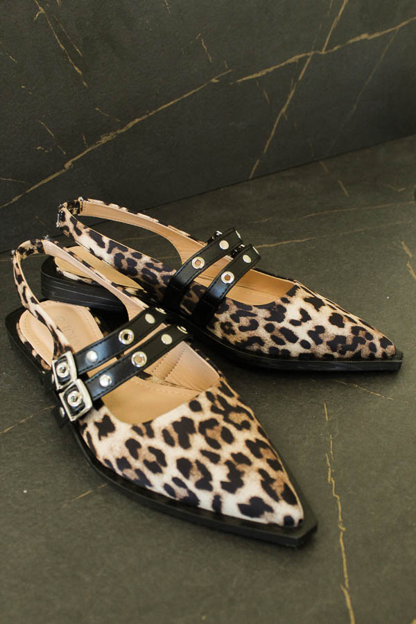 Slingbacks panter | Steve - Afbeelding 4
