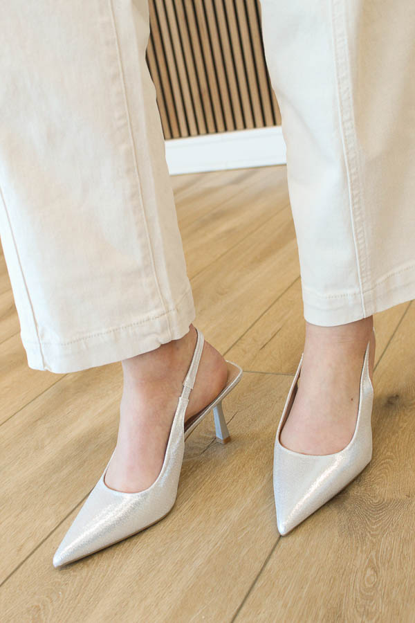 Slingbacks zilver | Felipe