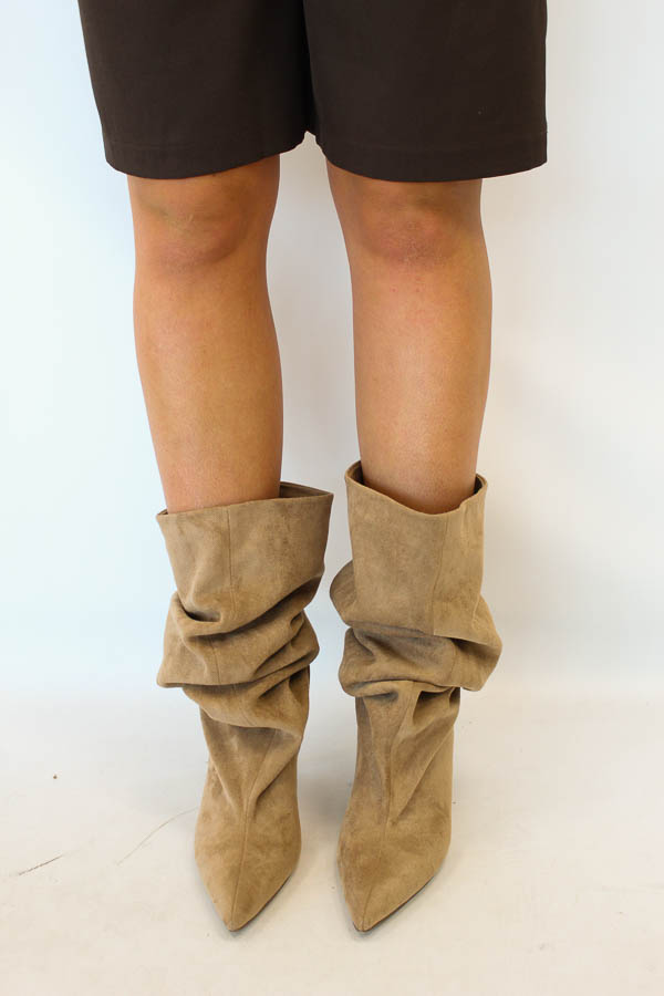 Slouchy laarzen camel | Famous - Afbeelding 3
