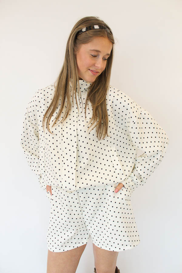 Stippen set wit | Alix