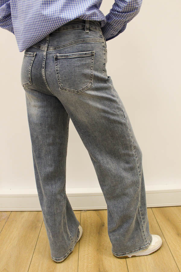 Straight jeans blauw | Lauren - Afbeelding 3