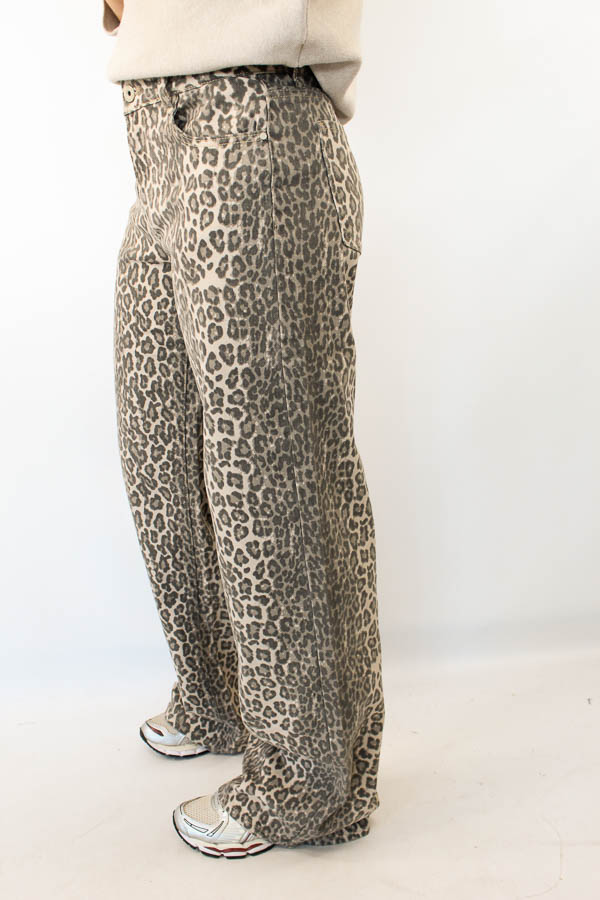 Straight jeans panter | Lauren - Afbeelding 3