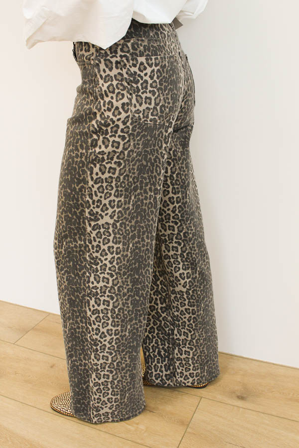 Straight jeans panter | Lauren - Afbeelding 2