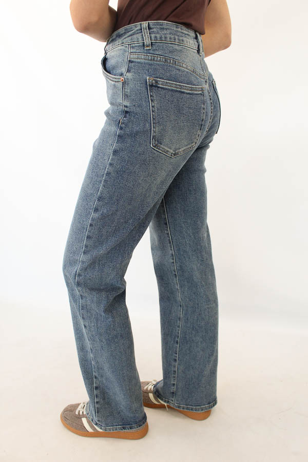 Straight leg jeans blauw | VS Miss - Afbeelding 2