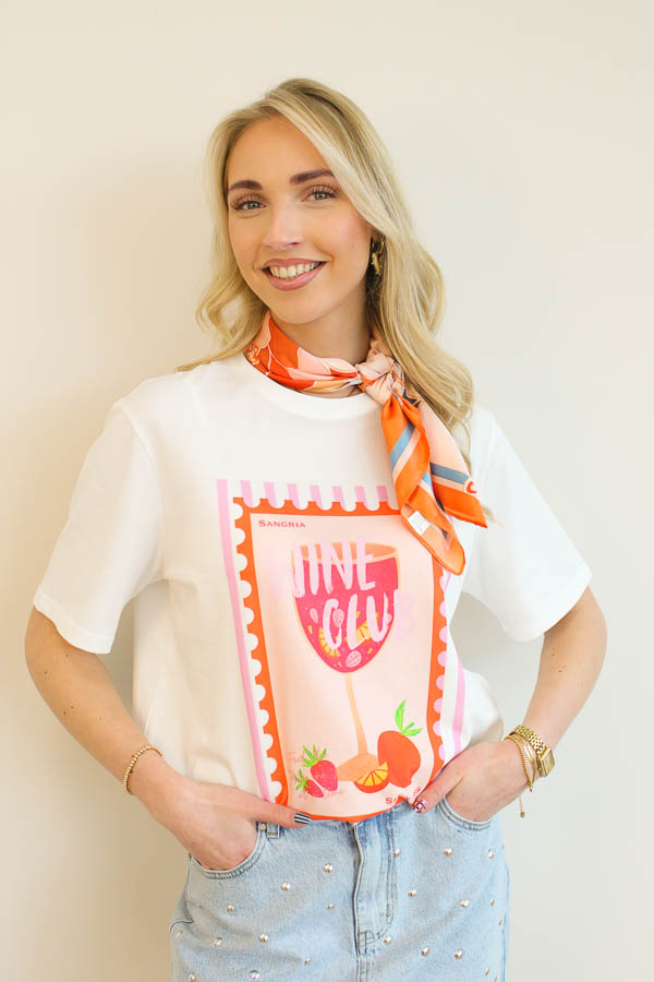 T-shirt wit | Cocktail