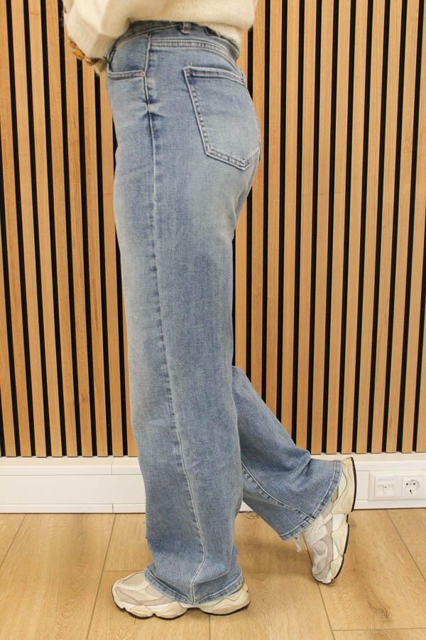 Tall straight jeans blauw | Fee  - Afbeelding 2
