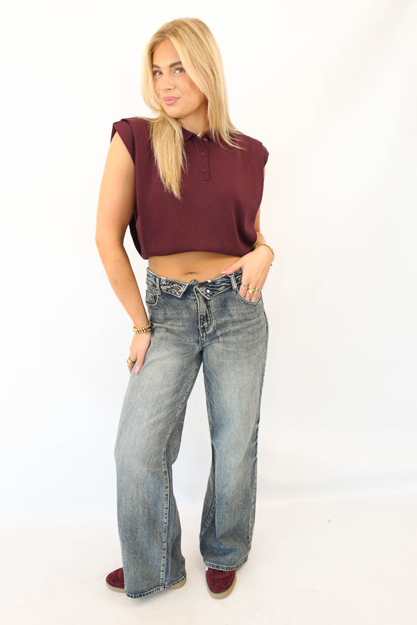 Tall wide leg jeans | Lulu - Afbeelding 2